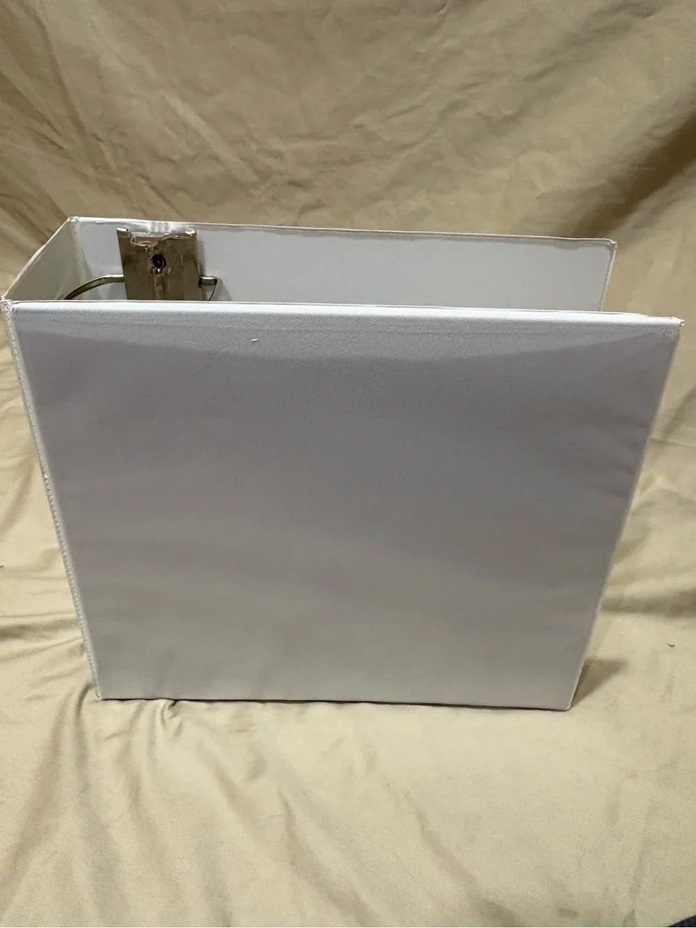 Set of 4 - Black & White 3-Ring Binders - 2.5”- 4”